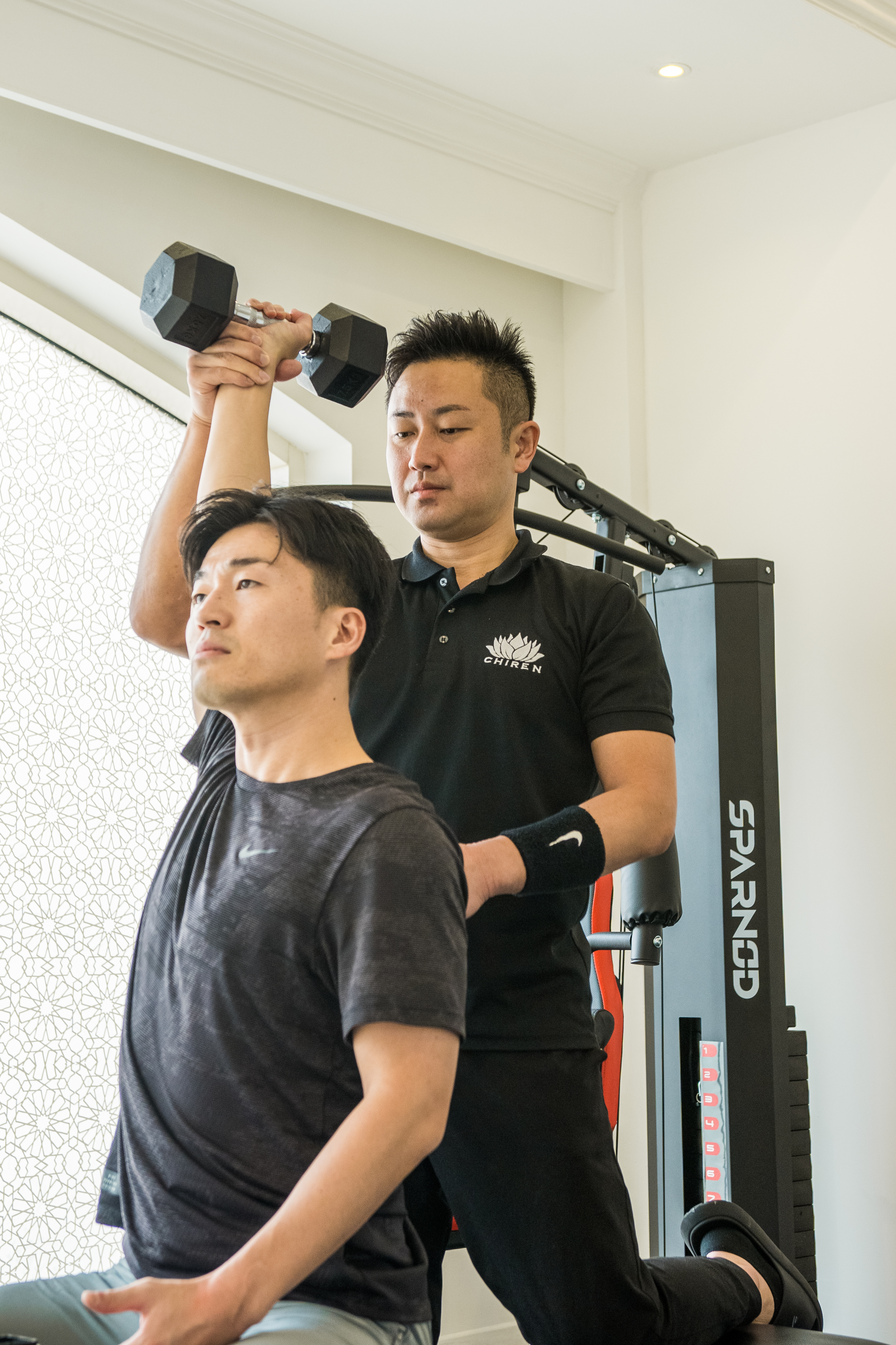 Dumbbell training